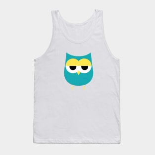 Sleepy Owl Tank Top